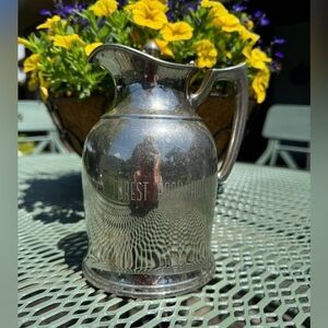 Vintage~”Forest Park Hotel”~Pewter Pitcher by Stanley Insulating Co~USA~G2MC